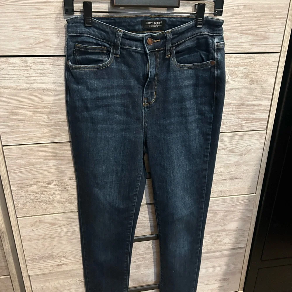 Judy Blue skinny jeans for women dark wash 7/28 - Picture 5 of 8